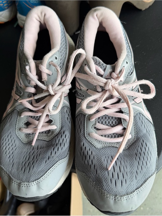 Asics Shoes - ASICS Gel-Contend 7 Gray & Pink Women’s Running Sneakers